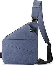 [WANDER PLUS] Anti Theft Crossbody Bag, Shoulder Bag Anti-theft Design for Travel, Sport, Work