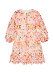 Marlo Kids Blossom Floral-print Cotton Dress - Multi Multi - 13-14Y (14 Years) 13-14Y (14 years)