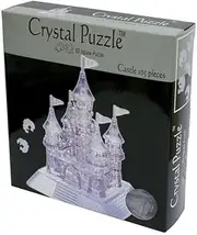 JJ Jeruel Castle Crystal 3D Puzzle, Clear