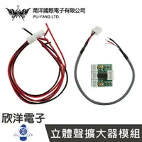 在飛比找樂天市場購物網優惠-※ 欣洋電子 ※ 3W+3W (可USB供電)立體聲擴大器模