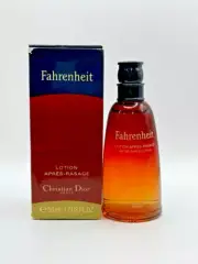 FAHRENHEIT BY CHRISTIAN DIOR 50ML VINTAGE AFTER SHAVE LOTION (NEW WITH BOX)