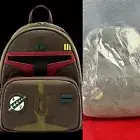 RARE! Loungefly Disney Star Wars Boba Fett ESB Cosplay Mini Backpack NWT!