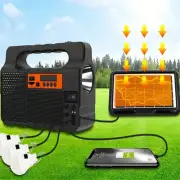 Solar Flood Light for Outdoor Camping Portable Emergency Solar Power System