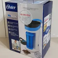 在飛比找蝦皮購物優惠-Oster 隨行杯咖啡機 藍 二手極新