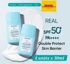 SKINTIFIC 5X Ceramide Serum Face Sunscreen SPF50 PA++++ 4 units x 30ml - DHL Ex
