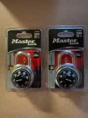 NEW Master Lock Padlock 1500D 3/4” Fire Level 3 Lot Of (2)