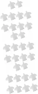 NOLITOY Turtle Pond Inflatable Hot Tub 48 Pcs Spa Oil Absorber Swimming Pool Sponge Pool Oil Sponge Sponge for Pool Oil Absorber Pool Sponge Spa Filter Pool Sponge Oil Suction Filter Villain White