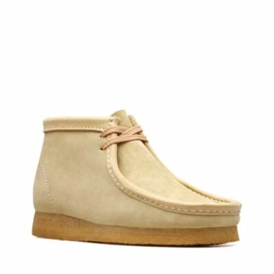 Clarks Originals Mens ** Wallabee Maple Suede - Hand Made Italy ** UK 10.5 G