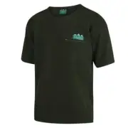 Ridgeline Premium Workmans Zip Tee Olive M - RLCWOPZ2