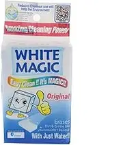 White Magic Eraser Sponge - Original - x 4 Blocks - 18cm x 9cm