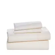Sky Percale Full Sheet Set
