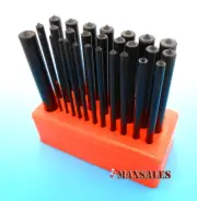 28-PC CENTER PUNCH Set Steel Transfer Punch Machinist Thread Tool Kit Set