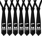 PartyGifts&beyond Funny Bachelor Party Favors Necktie Bottle Can Holder Groomsmen Proposal Gifts, Lj-bold, One Size