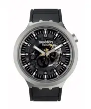 Swatch BIG BOLD IRONY BLACK SB07S105 Swiss Made New