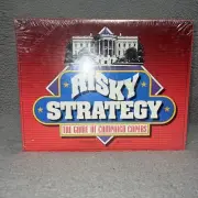 NOS Risky Strategy Board Game of Campaign Capers Jim Bear By Golden 1992 90s