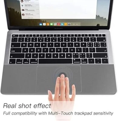 2 - Laptop touchpad Protector trackpad Cover Grey for MSI Creator Z16 P Pack of