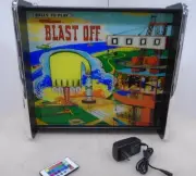 Williams Blast Off Pinball Head LED Display light box