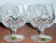 Waterford Lismore Brandy Balloon Set of 2 Snifter Glasses 12oz 5" 6223182620 New