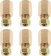 Brake Line Fitting Kit Brake Line Connectors for Reverse Durable Reliable Car Brake Line Union Fitting for Enhanced Performance