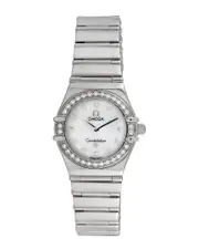 OMEGA Women's Constellation Diamond Watch, Circa 2000'S (Authentic Pre-Loved)
