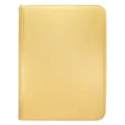 Ultra Pro Vivid 9 Pocket Zip Pro Binder (Yellow)