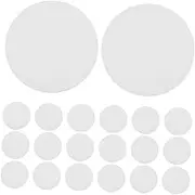 PRETYZOOM 20Pcs LED Downlight Diffusion Plates Round Shading Lamp Shade Diffusers for Spotlight Lighting Quick Installation Enhances Light Evenness Suitable for Various Light