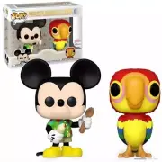 NIB 50th Mickey Mouse and José Funko Pop! Bobble-Head Set –Tiki Room