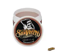 在飛比找PChome24h購物優惠-Suavecito Firme Clay強力無光髮泥(4oz