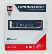 New Dual Electronics XDC100BT 200 Watts Bluetooth AM/FM CD Car Stereo Receiver