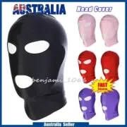 BDSM Mask Cosplay Costume Head Masks Full Face Cover Slave SM Sex Game Prop