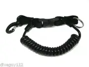 Magna Magnetic Clip Scuba Diving Dive Coil Lanyard Camera Light BK MC06