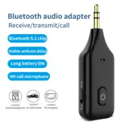Wireless Car Receiver Adapter Bluetooth 3.5MM AUX Audio Jack Stereo Music