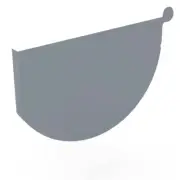 WA NEW Stratco Smoothline Gutter Stop End Armour Grey