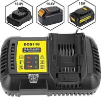 在飛比找蝦皮商城精選優惠-DCB118充電器可充得偉Dewalt 10.8V/12V/