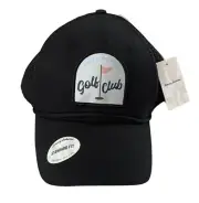 Tommy Bahama Golf Club NEW Snapback Trucker Mesh Black Hat Cap OS Standard Fit
