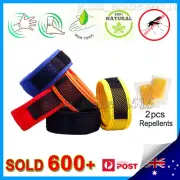 NEW Anti Mosquito Insect Bug Repellent Bracelet Wrist Band Refill Outdoor Indoor