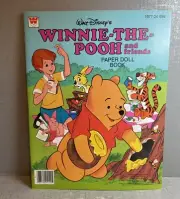 Winnie The Pooh & Friends Paper Doll Book Whitman 1980 NEW Vintage Disney