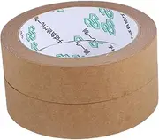 Veemoon 2Rolls Writable Packing Tape Multi Functional Adhesive Sealing Tape for Packing Boxes Cartons Shipping Labeling Organizing