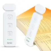 Reading Light, Rechargeable Book Light for Reading in Bed -Eye Caring 3 Color