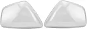 Motorcycle Battery Panel Cover, Motorcycle Left Right Battery Fairing Covers, ABS Battery Side Covers for Motorcycle Virago (Chrome)