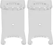 HANABASS 2pcs Baseball Bat Wall Mount Display Stand Double Holder for Sports Bats Softball and Japanese Swords User Friendly Setup for Sports Fans and Collectors