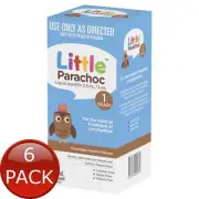 6 x Parachoc Paraffin Liq 400Ml