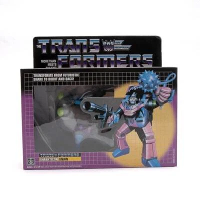 Transformers G1 Sharkticon Gnaw reissue improved version MISB Xmas Gift Collect