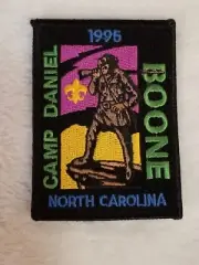 Camp Daniel Boone 1995 Patch Canton, North Carolina