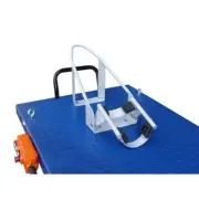 IDEAL Cycle Wheel Chock 12"x6"x4" Adjustable Operation+Narrow Tire Adaptors