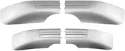 NEGRO Roof Racks Cover,Fit for BMW, E71 E72 X6 2008-2014 Silver Rack Rail Retrofit End Set Car Exterior Accessories Rear Left Car Roof Rack Shield
