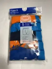 wonder nations boys boxer briefs 5 pack size small 6 7