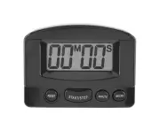 Digital LCD Kitchen Timer Cooking Baking Time Electronic Count Down Clock Alarm Black