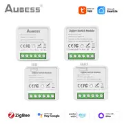Tuya ZigBee Mini Smart Switch 1/2/3/4 Gang 16/10A 2 Way Control Smart Home Autom