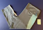 Brisas Women's Activewear Capri Pants Color Block sz XL MSRP $44 NEW